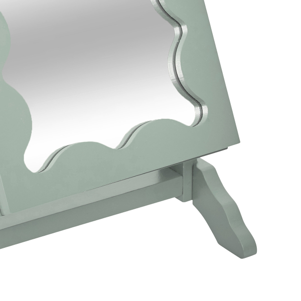 Καθρέφτης Επιτραπέζιος/Κοσμηματοθήκη (29x22x15) A-S Cheri 211546 Green