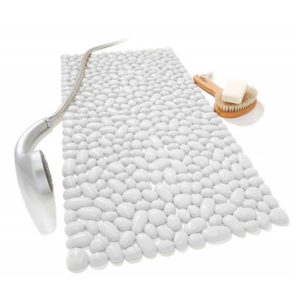 Αντιολισθητικό Πατάκι Μπανιέρας Octopus 3D Stones 06030.001 Λευκό