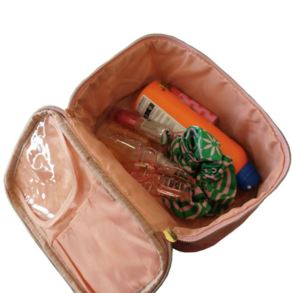 Νεσεσέρ Καλλυντικών (21.5x15x12) Amber 2038-1 Ροζ