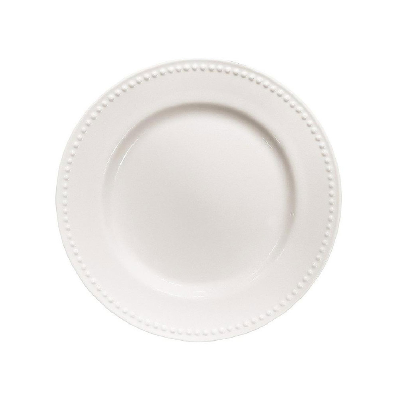 Πιάτο Φαγητού Ρηχό (Φ27x2) Espiel Purity Dots Ivory REL201K4