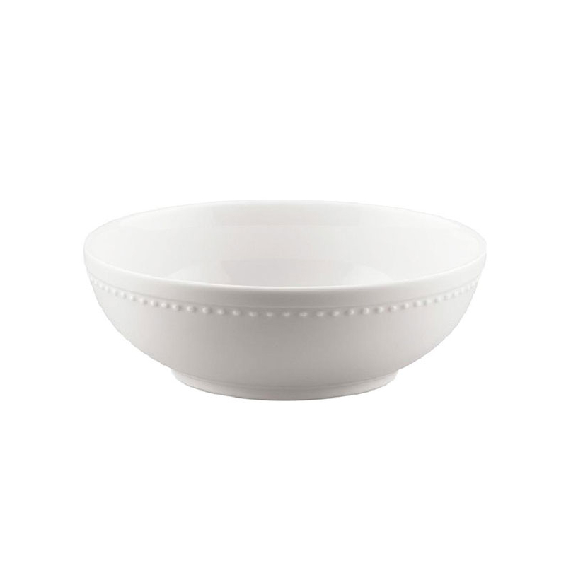 Σαλατιέρα (Φ24x5) Espiel Purity Dots Ivory REL205K4