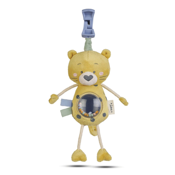 Κρεμαστό Λούτρινο Παιχνίδι Με Ήχο Saro Jungle Party Cheetah 21695