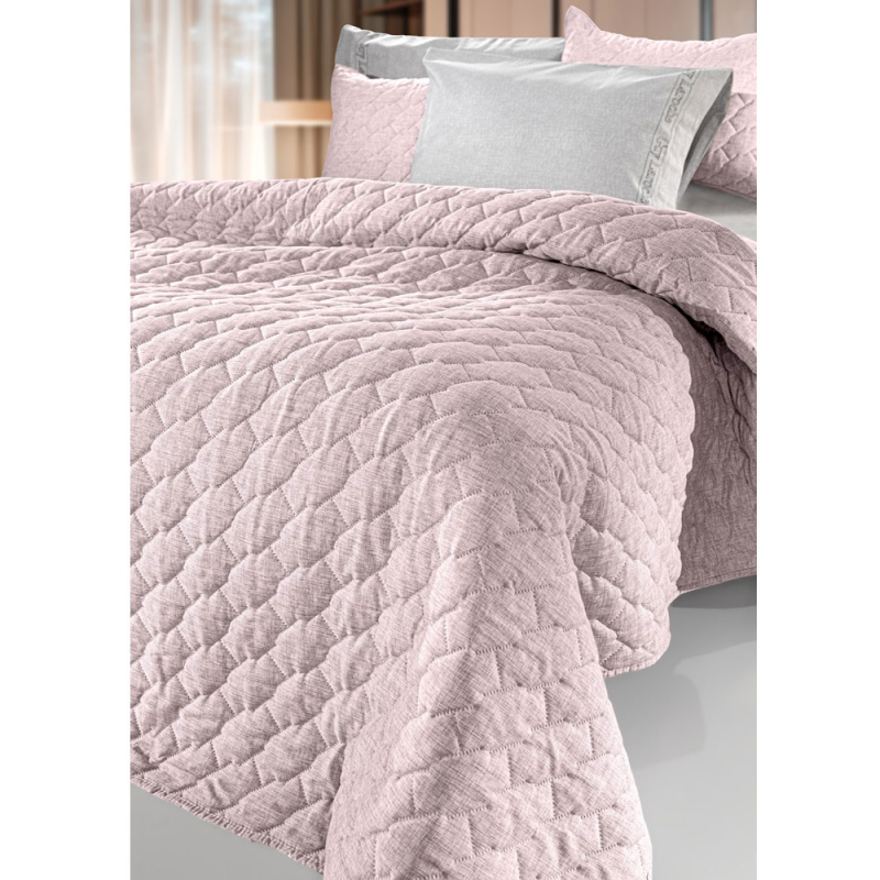 Κουβερλί King Size (250x240) + Διακοσμητική Μαξιλαροθήκη Guy Laroche Kiara Sepia