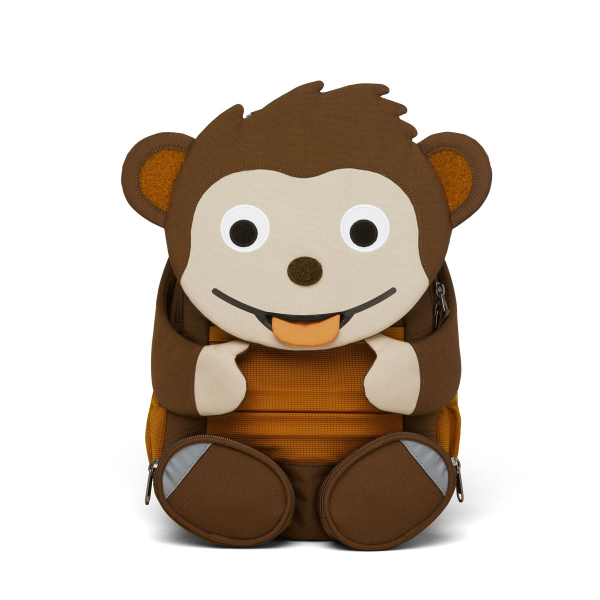Σχολική Τσάντα Νηπιαγωγείου (25x18x32) Affenzahn Μαϊμουδάκι