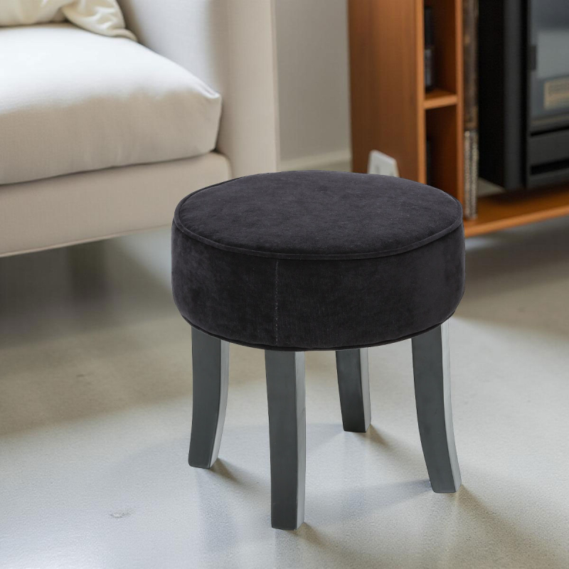 Σκαμπό (Φ35x35.2) A-S Adriel Black 121361D