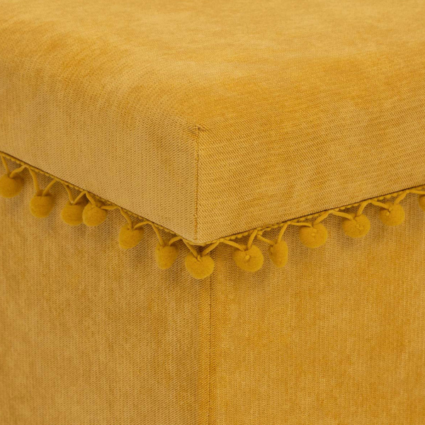 Σκαμπό Με Αποθηκευτικό Χώρο (40x40x38) A-S Memo Ocre 202221B