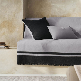 Ριχτάρι Καναπέ Διθέσιου 2 Όψεων (180x250) Gofis Home Marian Oil Black 336/14