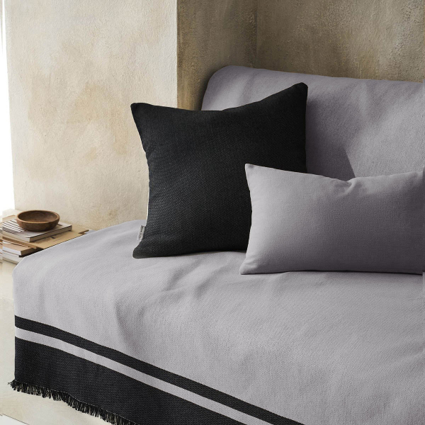 Ριχτάρι Τριθέσιου Καναπέ 2 Όψεων (180x310) Gofis Home Marian Oil Black 336/14