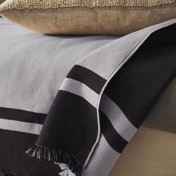 Ριχτάρι Τριθέσιου Καναπέ 2 Όψεων (180x310) Gofis Home Marian Oil Black 336/14