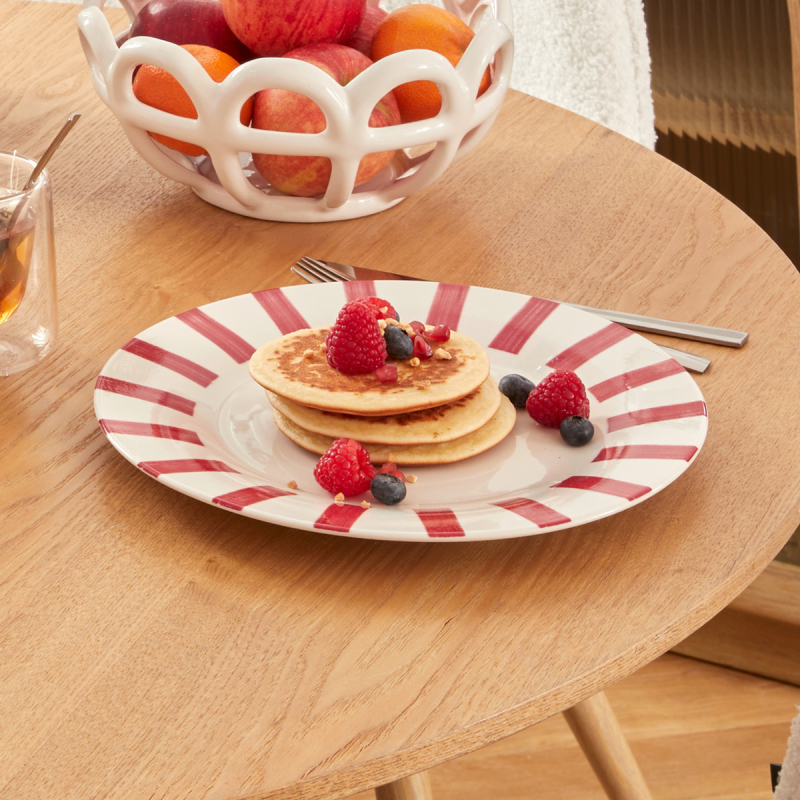 Πιάτο Φαγητού Ρηχό (Φ27) S-D Cheri Red 203444B