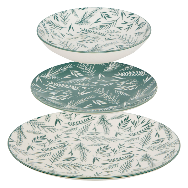 Σετ Πιάτα 12τμχ S-D Agathe 212375