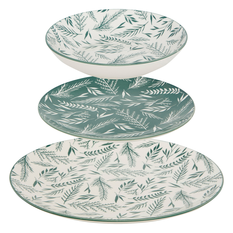 Σετ Πιάτα 12τμχ S-D Agathe 212375