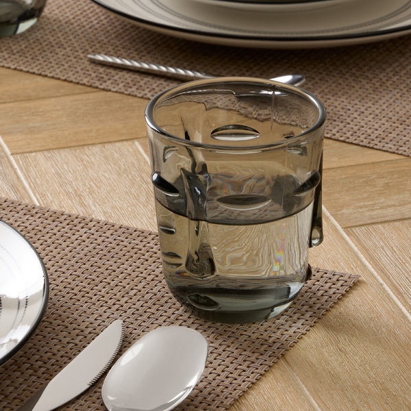 Ποτήρι Νερού 300ml S-D Visage Grey 203457B