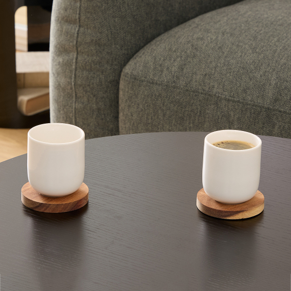 Φλυτζάνια Espresso 100ml & Πιατάκια (Σετ 8τμχ) S-D Elegance 207292