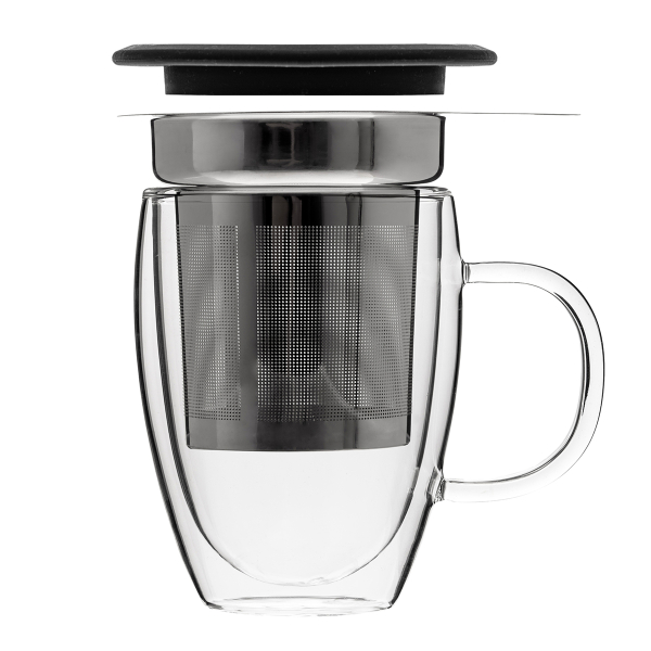 Τσαγιέρα/Κούπα Με Φίλτρο 300ml S-D Clea 154367