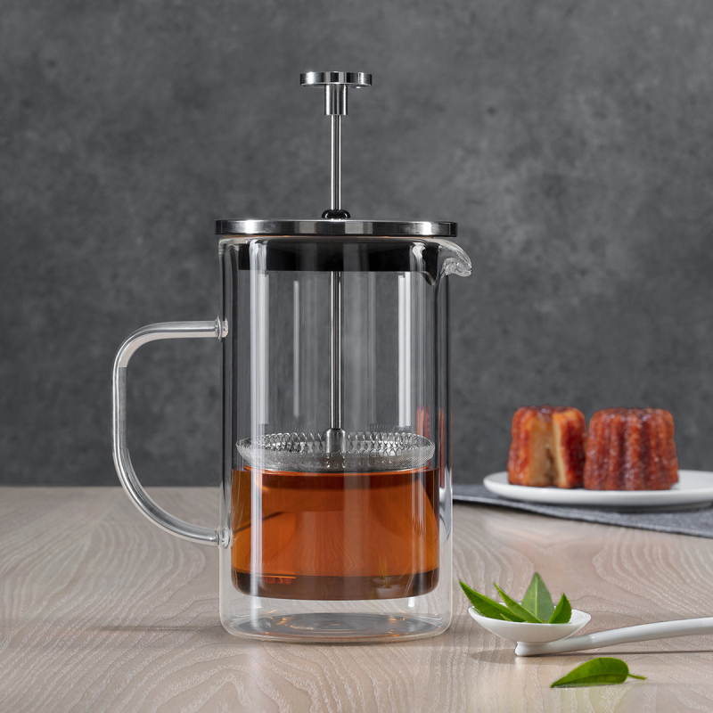 Καφετιέρα Γαλλικού Χειρός Με Έμβολο 600ml S-D Clea 176998