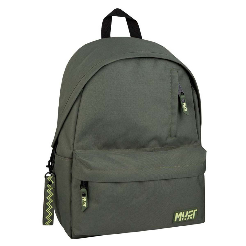 Σχολική Τσάντα (32x17x42) Must Monochrome Λαδί 000586373