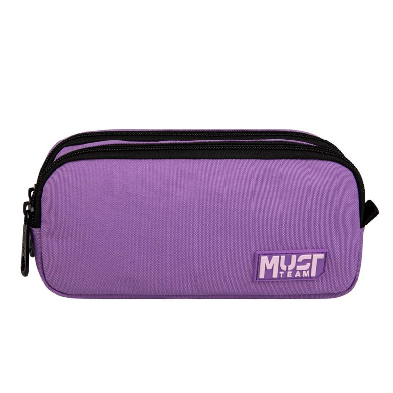 Κασετίνα Διπλή (21x6x9) Must Monochrome Μωβ 000586682