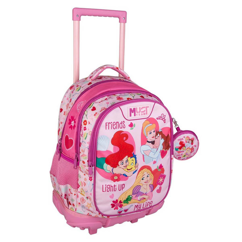 Σχολική Τσάντα Τρόλεϊ Δημοτικού (34x20x44) Must Princess Friends Light Up My Life 000565040