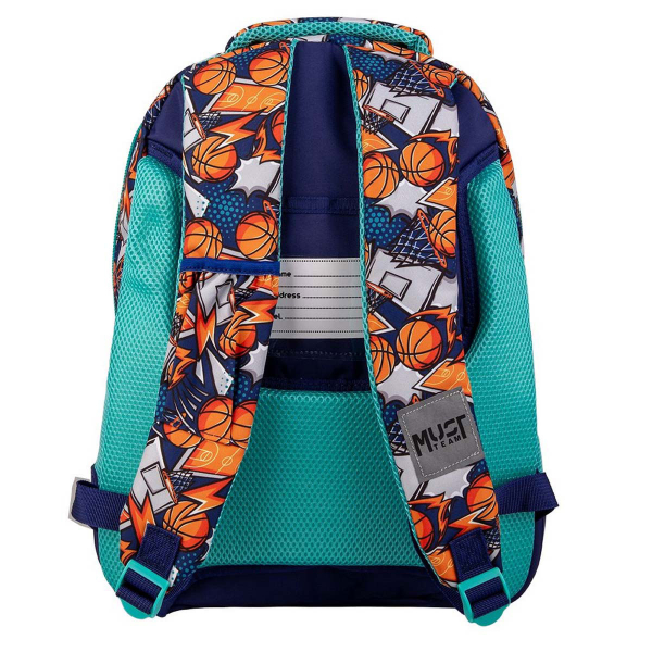 Σχολική Τσάντα Δημοτικού (32x18x43) Must Basketball 000586177