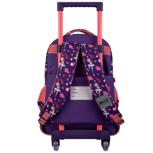 Σχολική Τσάντα Τρόλεϊ Δημοτικού (34x20x45) Must I Love Ballet 000586195