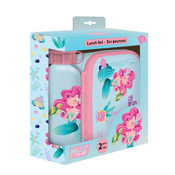 Φαγητοδοχείο 800ml & Παγούρι 500ml Must Sea Treasure 000586457