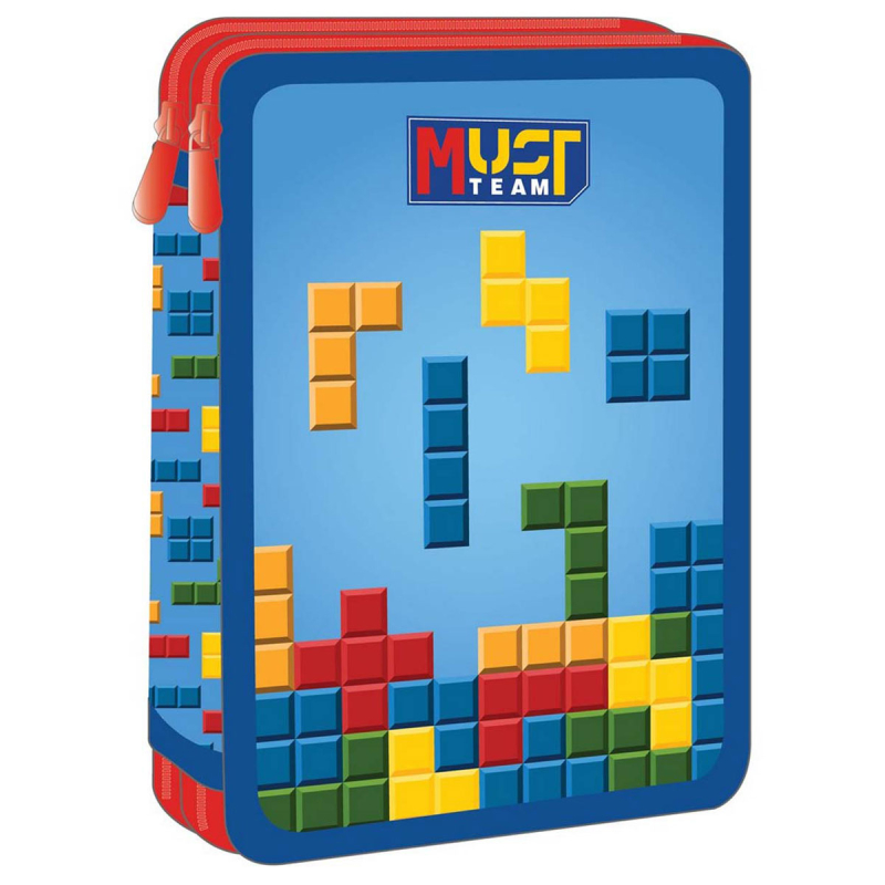 Κασετίνα Διπλή Γεμάτη (15x5x21) Must Bricks 000586337