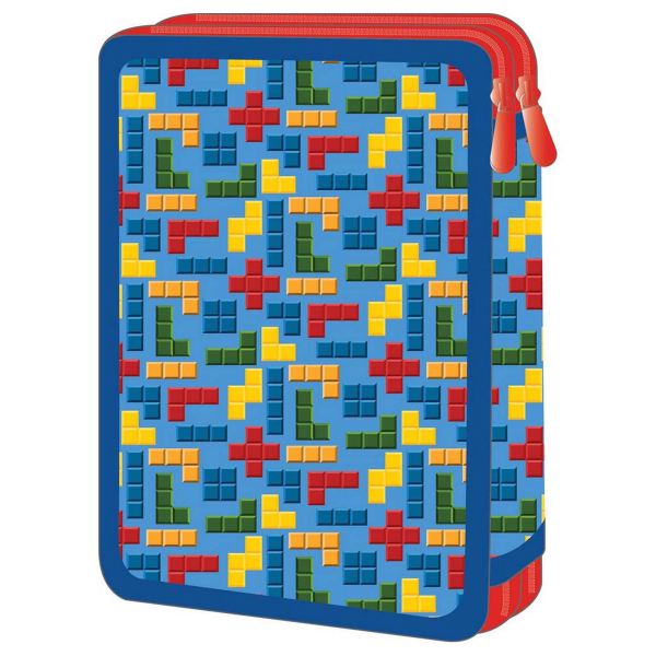 Κασετίνα Διπλή Γεμάτη (15x5x21) Must Bricks 000586337