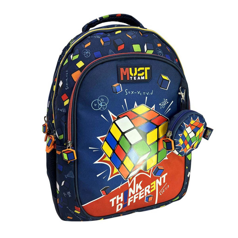 Σχολική Τσάντα Δημοτικού (32x18x43) Must Think Different 000586793