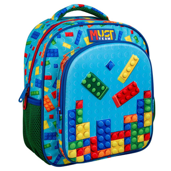 Σχολική Τσάντα Νηπιαγωγείου (27x10x31) Must Bricks 000586231