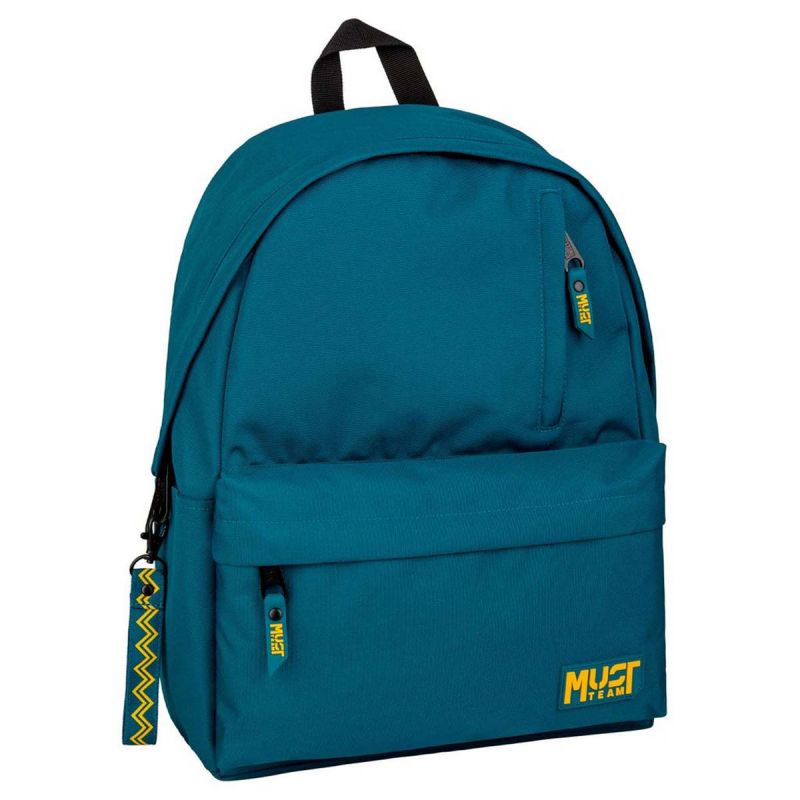 Σχολική Τσάντα (32x17x42) Must Monochrome Σκούρο Πετρόλ 000586382