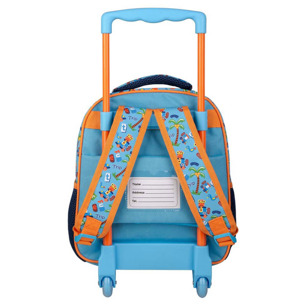 Σχολική Τσάντα Τρόλεϊ Νηπιαγωγείου (27x10x31) Must Giraffe Trip 000586236