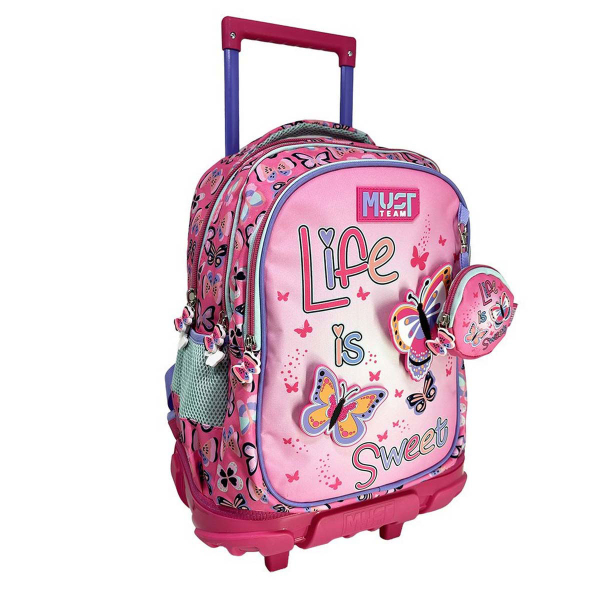 Σχολική Τσάντα Τρόλεϊ Δημοτικού (34x20x45) Must Life Is Sweet 000586258