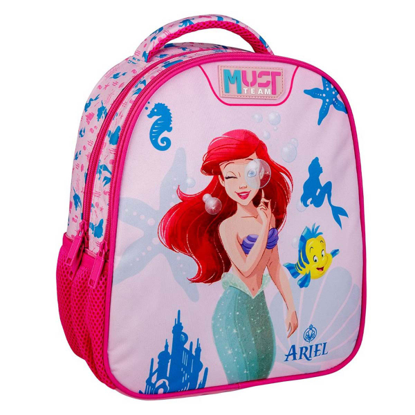 Σχολική Τσάντα Νηπιαγωγείου (27x10x31) Must Princess Ariel 000564746