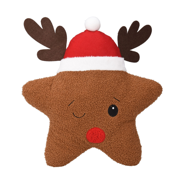 Χριστουγεννιάτικο Μαξιλάρι (38x10x43) K-M Reinder Star ANT001890