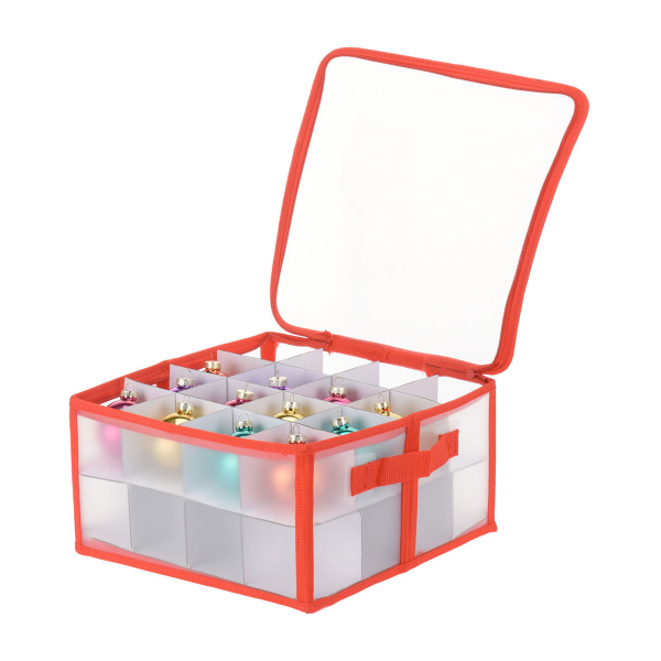 Τσάντα Αποθήκευσης Για Χριστουγεννιάτικα Στολίδια (34x34x17) K-M 170490810