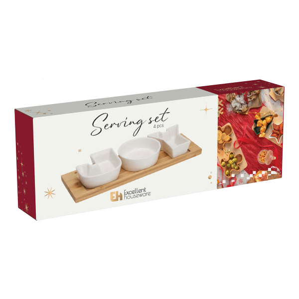 Χριστουγεννιάτικη Ορντεβιέρα Σερβιρίσματος 3 Θέσεων (28x10x4) K-M 170492310