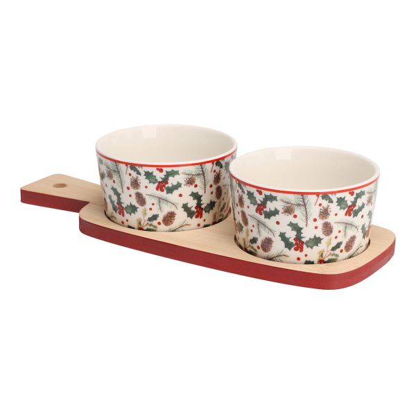 Χριστουγεννιάτικη Ορντεβιέρα Σερβιρίσματος 2 Θέσεων (26x10x6) K-M 210001180