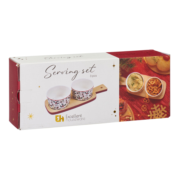 Χριστουγεννιάτικη Ορντεβιέρα Σερβιρίσματος 2 Θέσεων (26x10x6) K-M 210001180