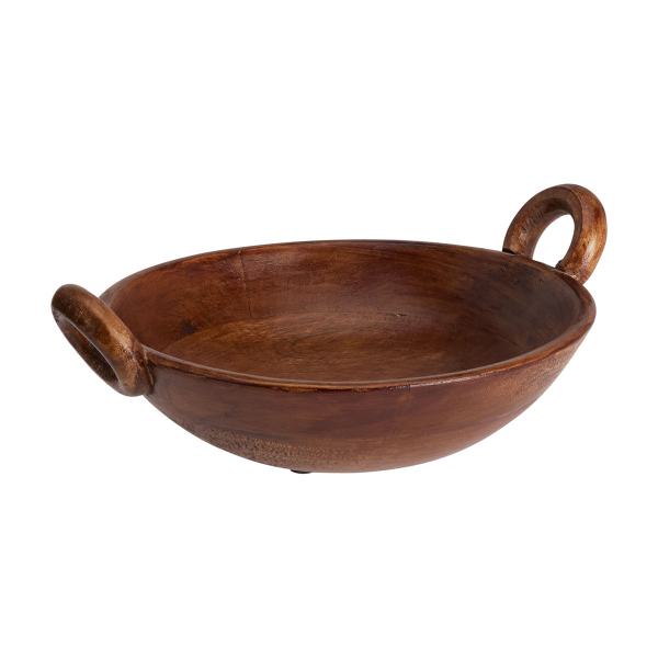 Διακοσμητικό Μπωλ (25x29x10) K-M Dark Natural A55500290