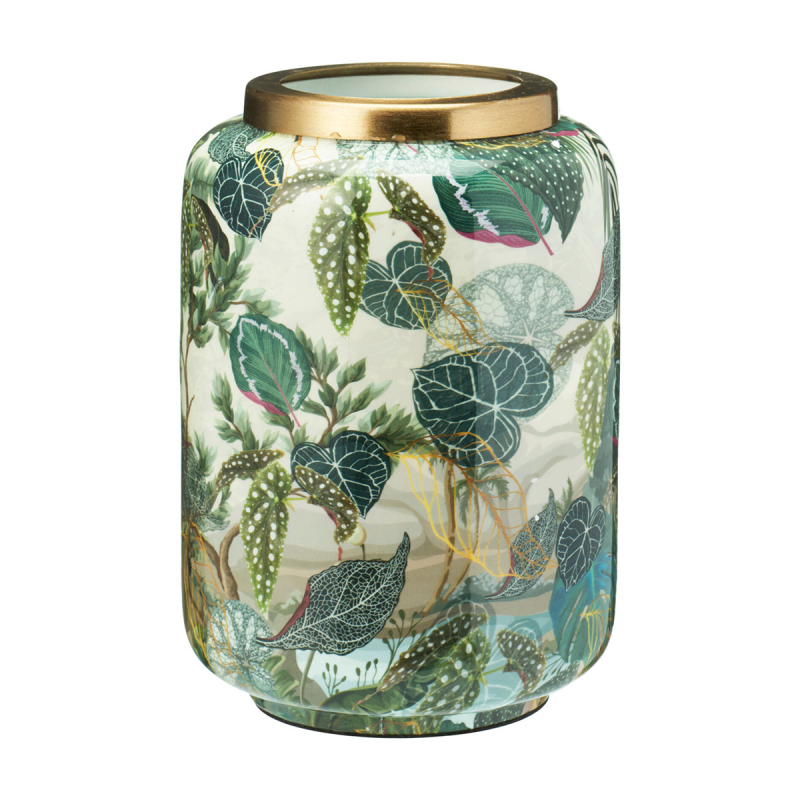 Διακοσμητικό Βάζο (Φ15x20.5) K-M Jungle A67102510