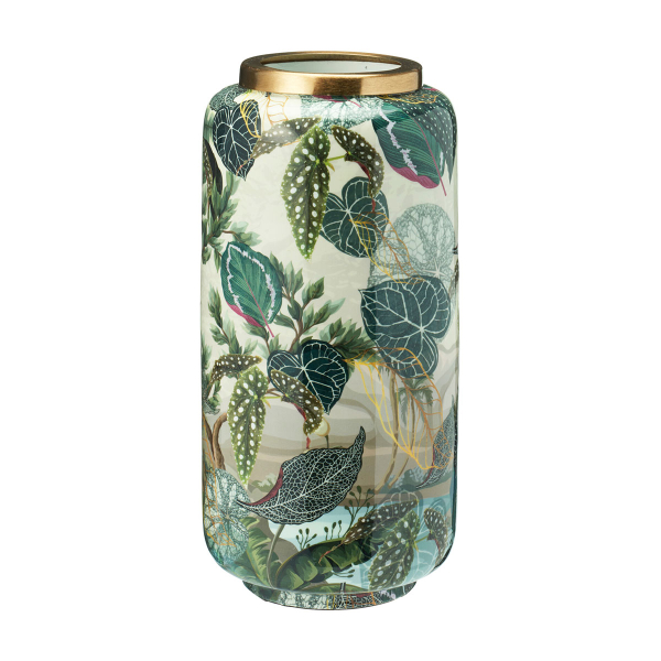 Διακοσμητικό Βάζο (Φ15x30) K-M Jungle A67102520