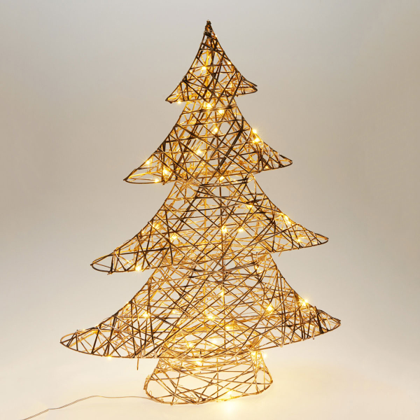 Χριστουγεννιάτικο Δεντράκι Με Led (50x13x60) K-M AMZ200670