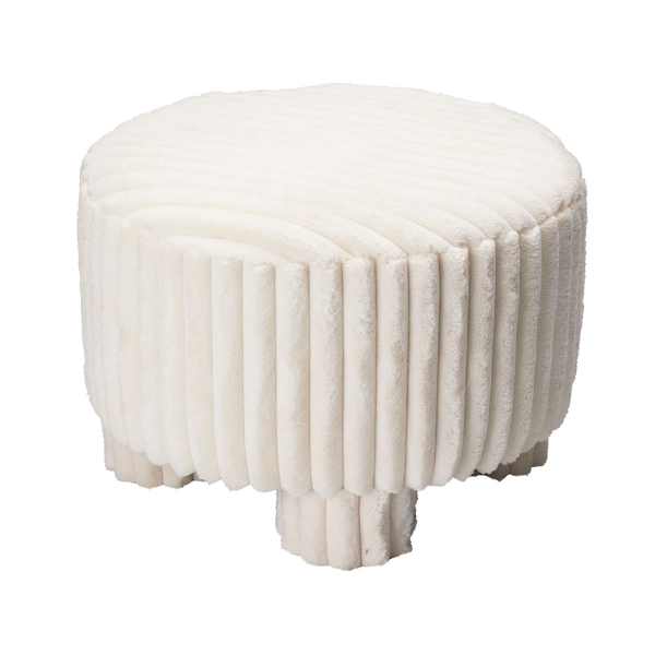 Σκαμπό (Φ40x29) K-M Off White AAE824830