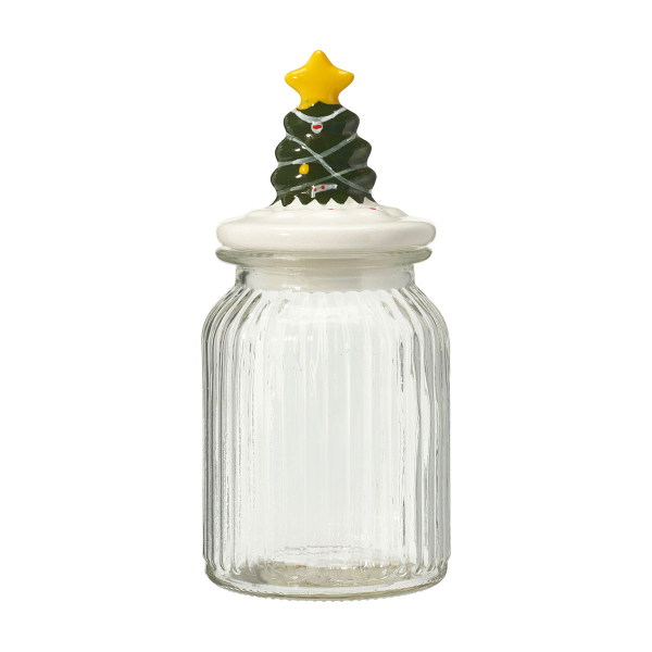 Χριστουγεννιάτικο Βάζο Κουζίνας K-M Tree CD4000390
