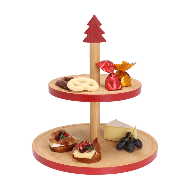 Χριστουγεννιάτικη Ορντεβιέρα Διώροφη (Φ25x26) K-M Red 278001210