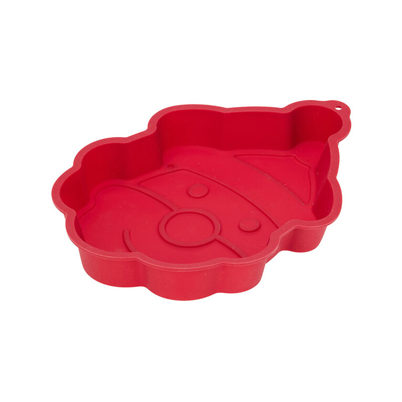 Χριστουγεννιάτικη Φόρμα Κέικ Σιλικόνης (29.5x22.5x4.5) K-M Santa 170492890