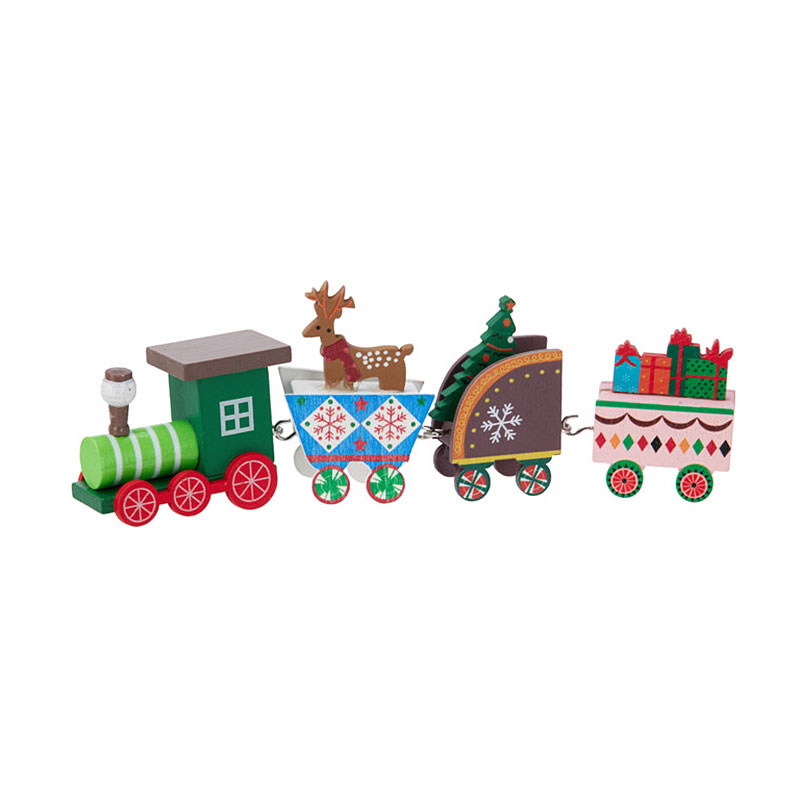 Χριστουγεννιάτικο Διακοσμητικό Τρενάκι (18.5x2.5x6) K-M Deer GML001050