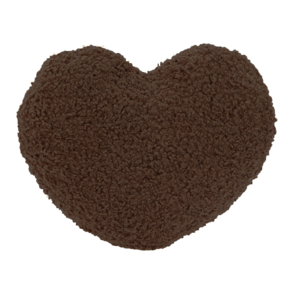 Διακοσμητικό Μαξιλάρι (Φ20x15) K-M Heart Taupe AAE824200