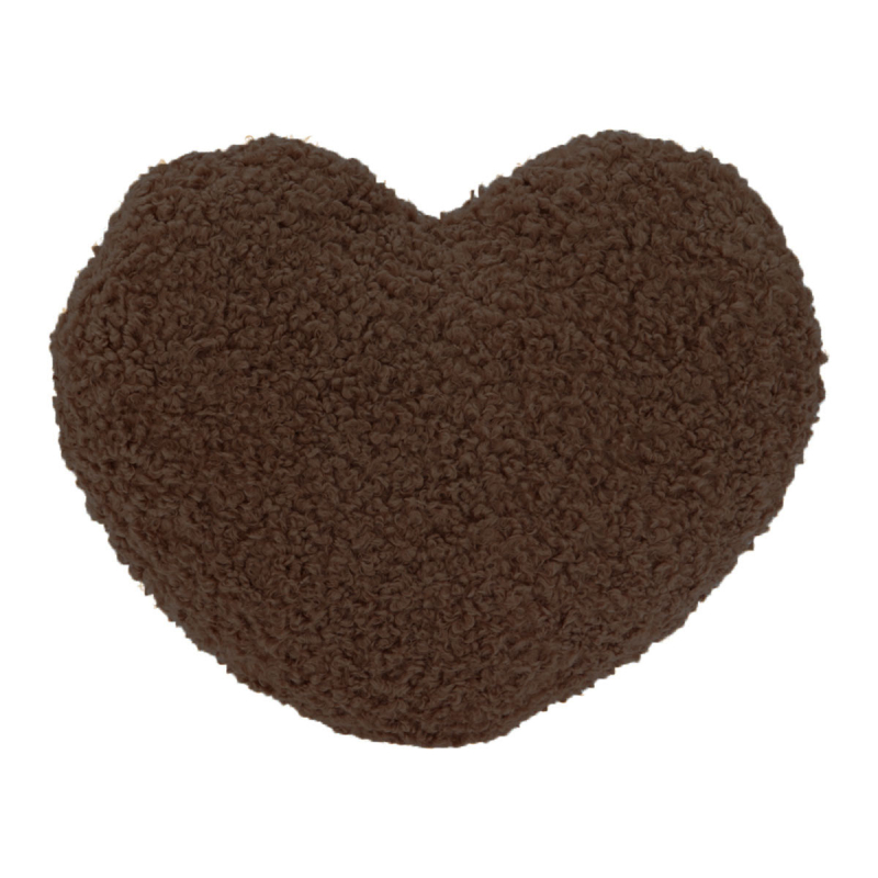 Διακοσμητικό Μαξιλάρι (Φ20x15) K-M Heart Taupe AAE824200